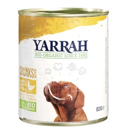 Dog brokjes kip van Yarrah, 6 x 820 g